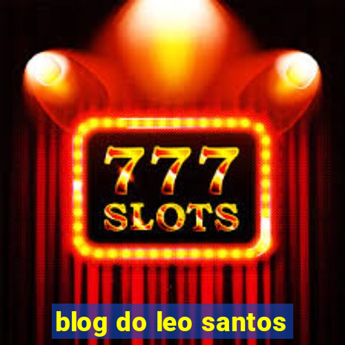 blog do leo santos